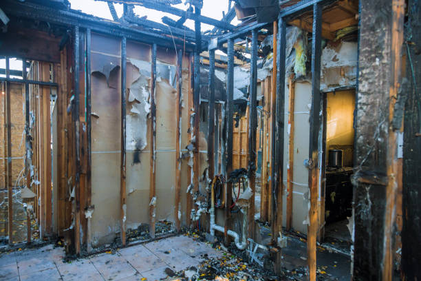 Professional Fire Damage Assessment technician working in Florence, AZ